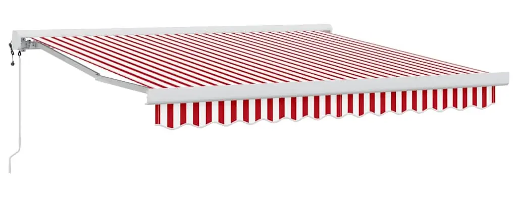 Copertina retractabila VidaXL 3329992 300x250 (Red/White)