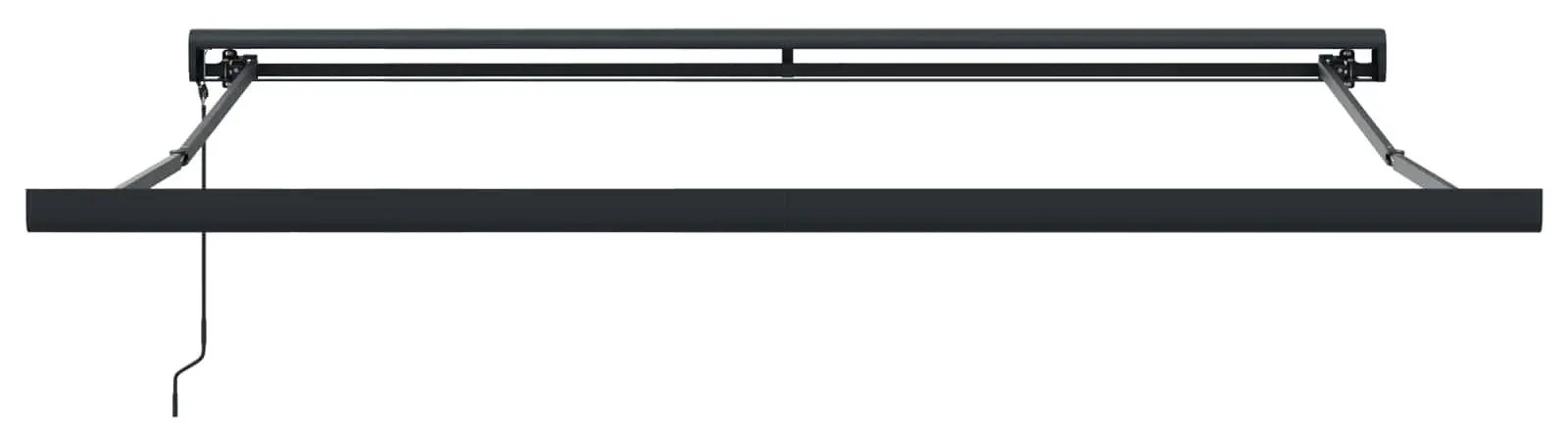 Маркиза выдвижная VidaXL 3330012 (Orange/Grey) - 3