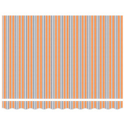 Маркиза выдвижная VidaXL 3330012 (Orange/Grey) Thumb