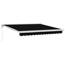 Copertina retractabila VidaXL 3330046 300x250 (Black)