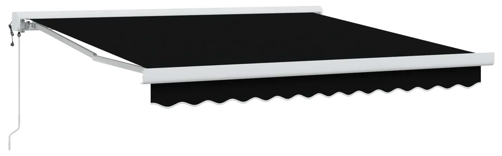 Copertina retractabila VidaXL 3330046 300x250 (Black)