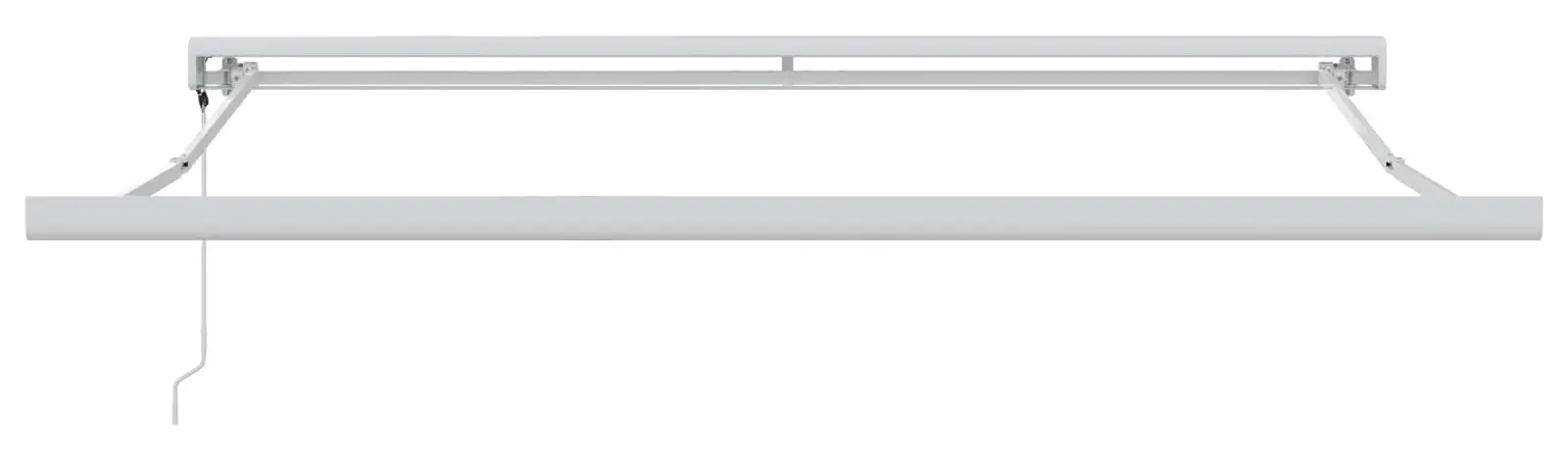Copertina retractabila VidaXL 3330082 300x250 (White)