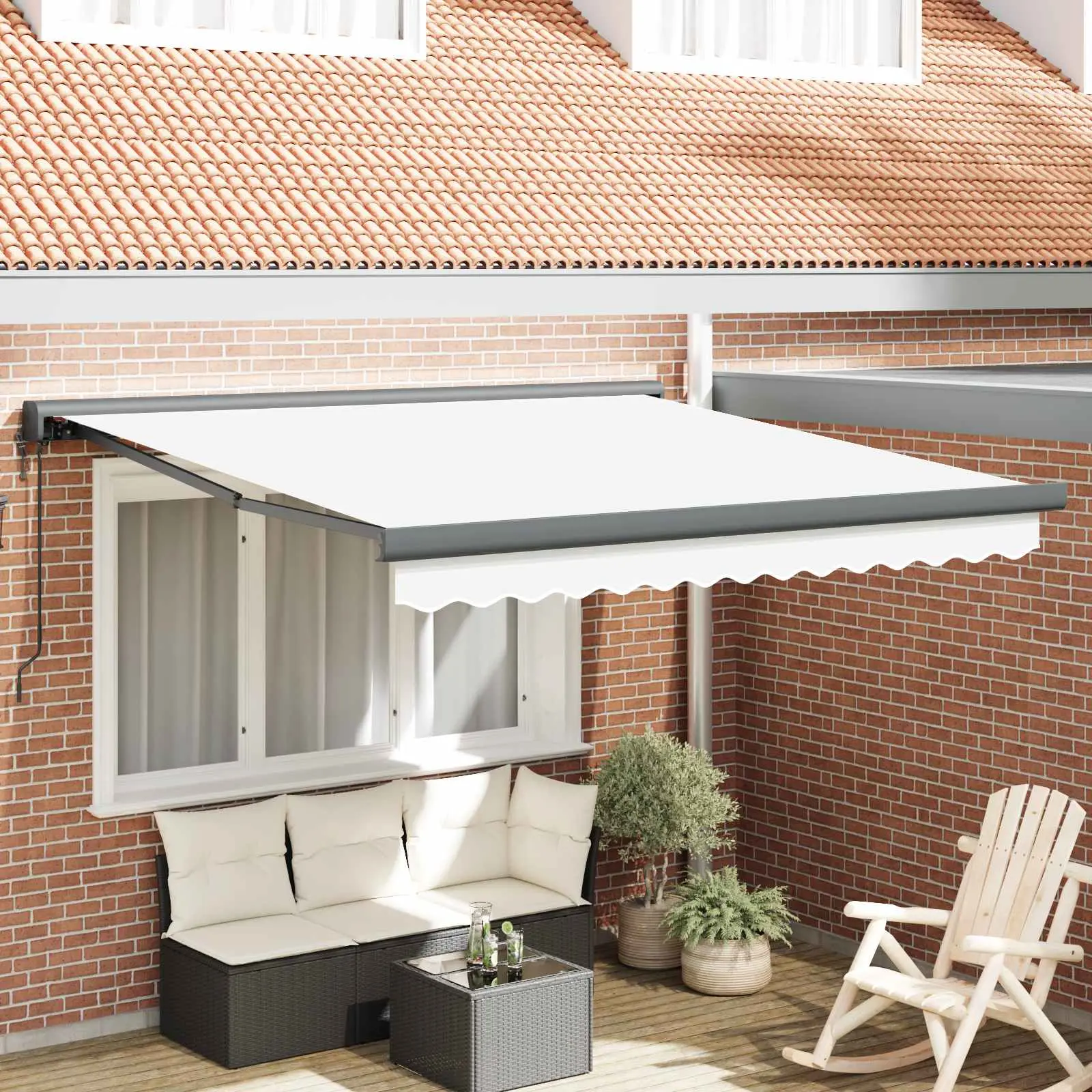 Copertina retractabila VidaXL 3330084 300x250 (White) - 10