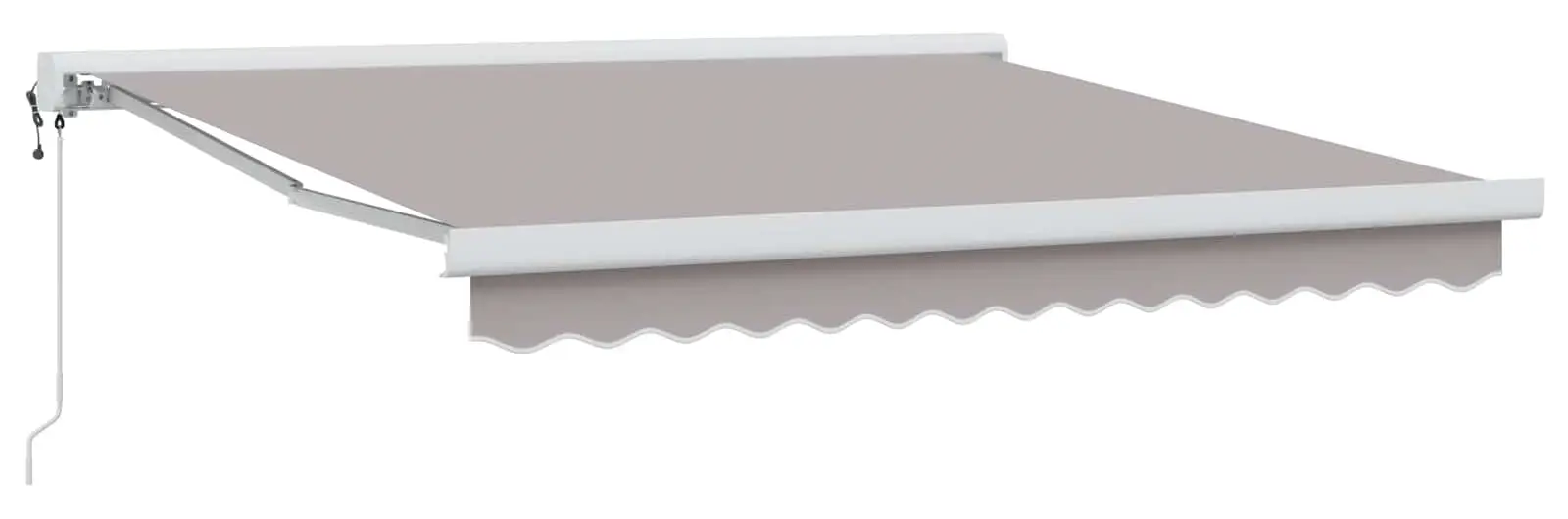 Маркиза выдвижная VidaXL 3330100 (Light Grey)