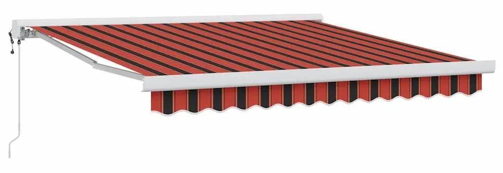 Маркиза выдвижная VidaXL 3330238 350x250 (Red/Black)