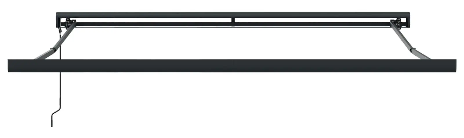 Copertina retractabila VidaXL 3330240 (Red/Black) - 3