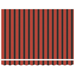 Copertina retractabila VidaXL 3330240 (Red/Black) Thumb