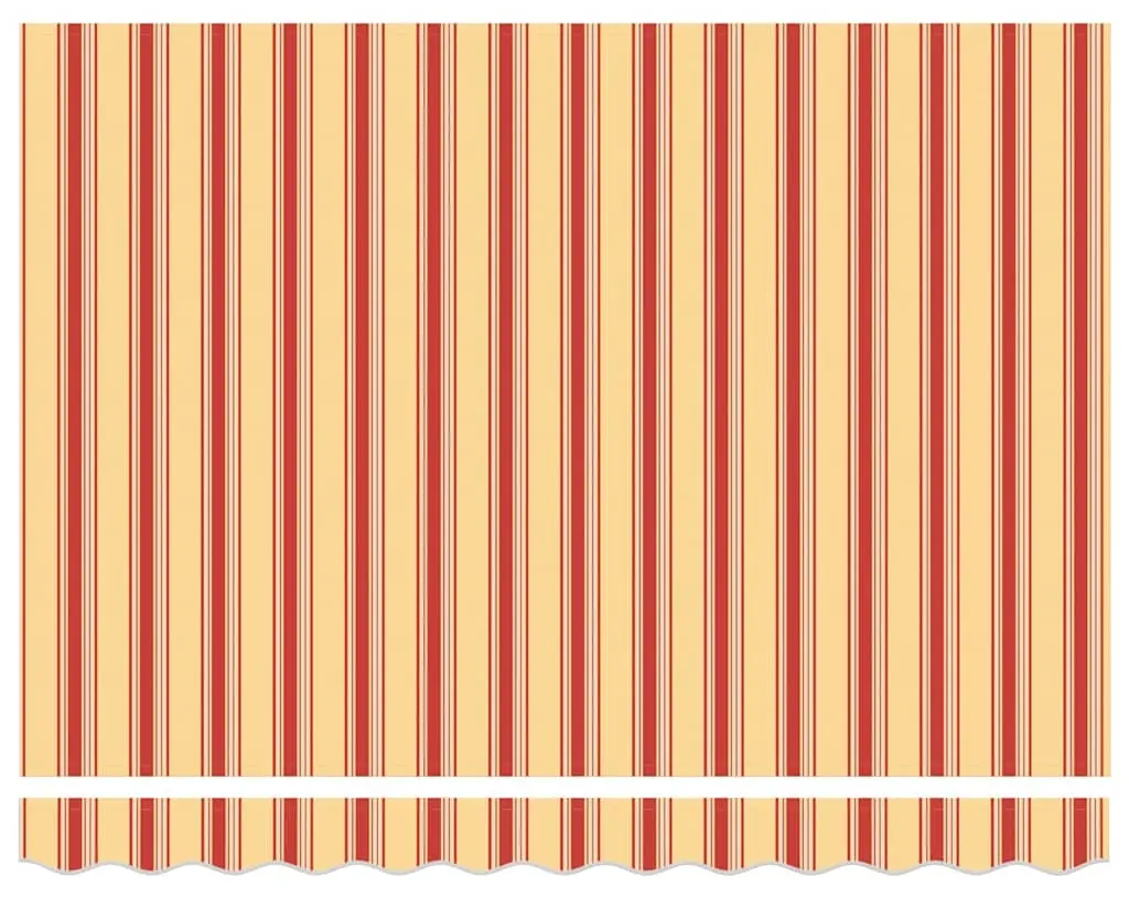 Маркиза выдвижная VidaXL 3330262 (Yellow/Orange) - 4