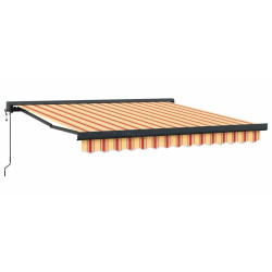 Маркиза выдвижная VidaXL 3330264 (Yellow/Orange)