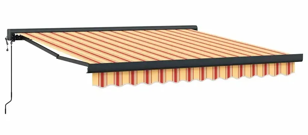 Маркиза выдвижная VidaXL 3330264 (Yellow/Orange)