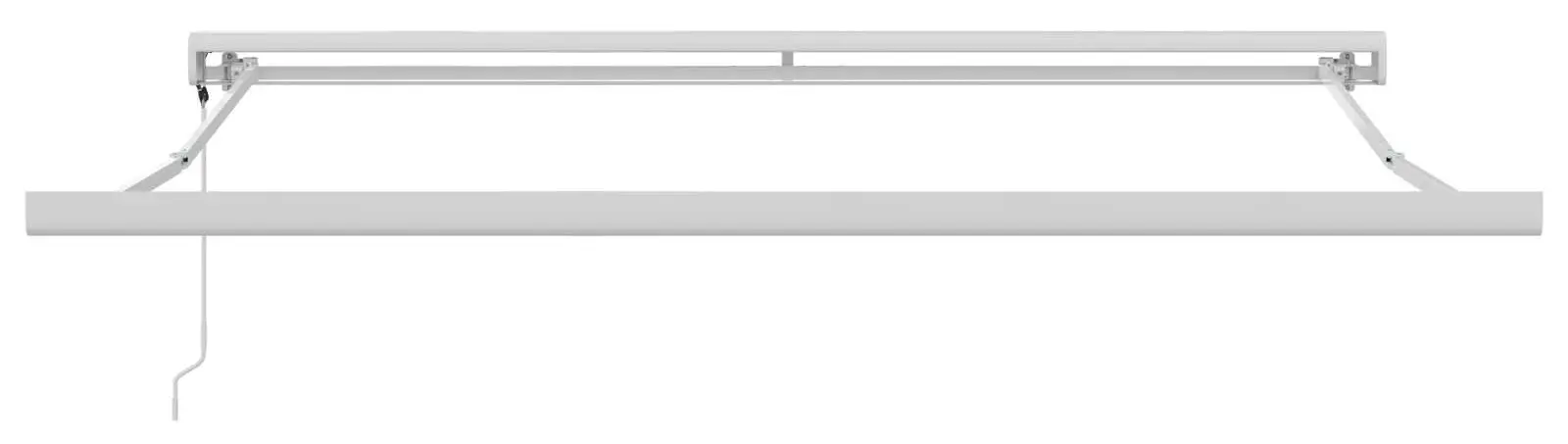 Copertina retractabila VidaXL 3330280 350x250 (Red/White)