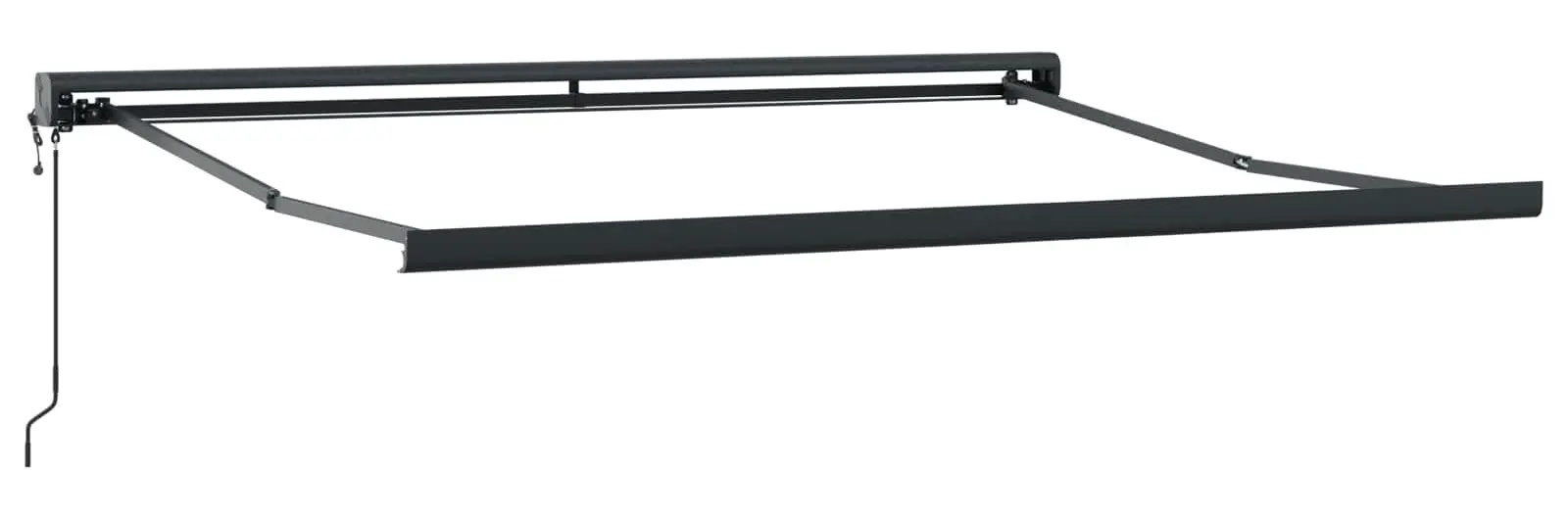 Copertina retractabila VidaXL 3330282 (Red/White) - 2