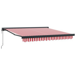 Copertina retractabila VidaXL 3330282 (Red/White)