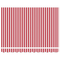 Copertina retractabila VidaXL 3330282 (Red/White) Thumb
