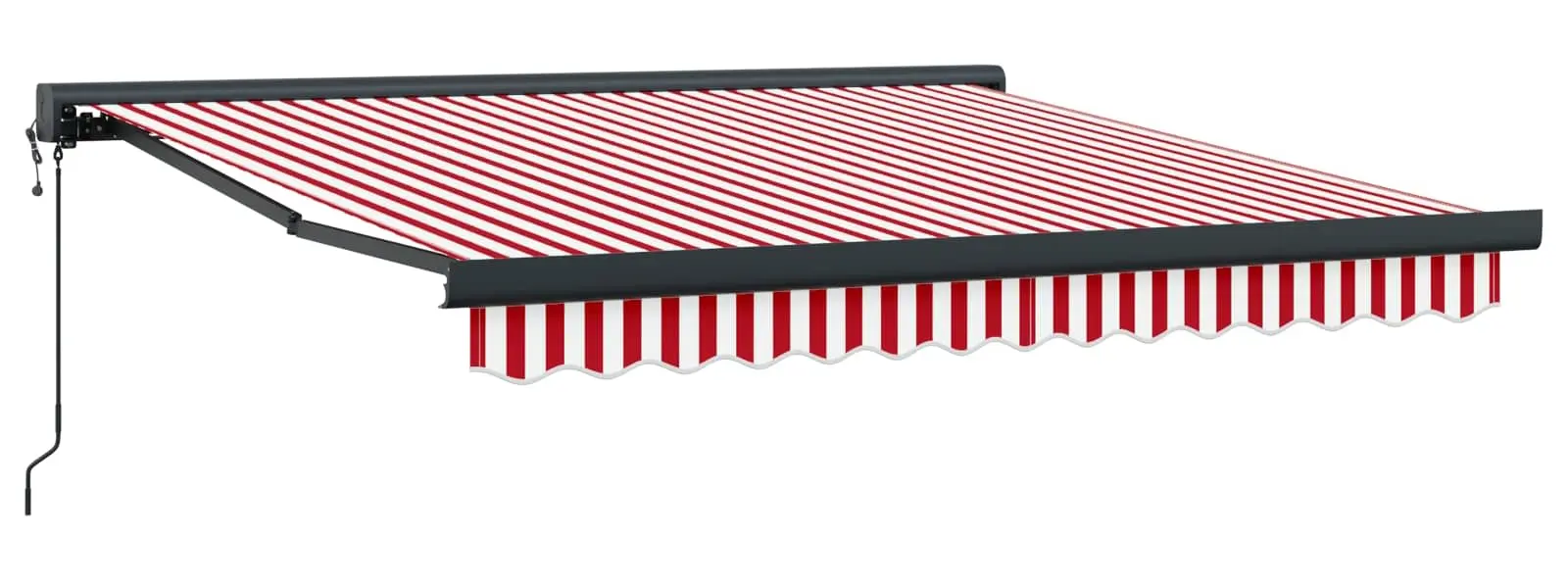 Copertina retractabila VidaXL 3330282 (Red/White)