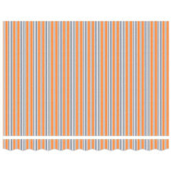 Copertina retractabila VidaXL 3330298 (Orange/Grey) Thumb