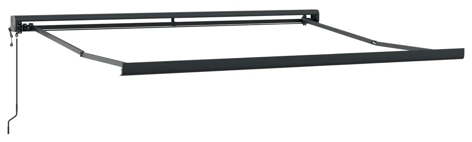 Copertina retractabila VidaXL 3330300 350x250 (Orange/Grey) - 2