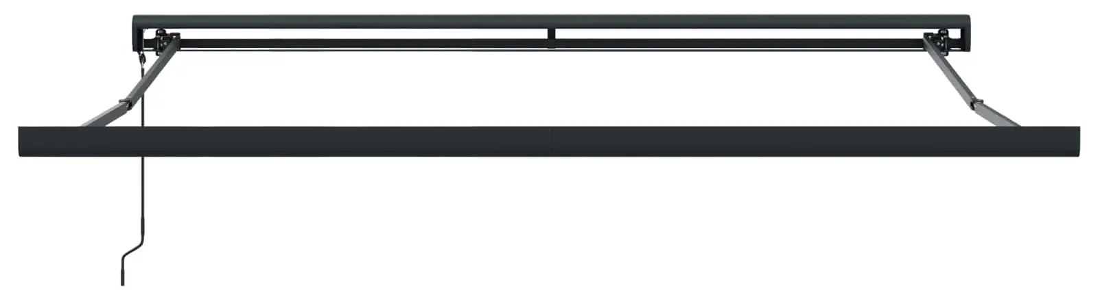 Copertina retractabila VidaXL 3330300 350x250 (Orange/Grey) - 3