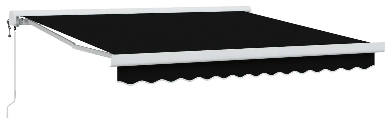 Copertina retractabila VidaXL 3330334 350x250 (Black)