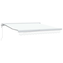 Copertina retractabila VidaXL 3330370 (White)