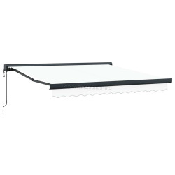 Copertina retractabila VidaXL 3330372 (White)