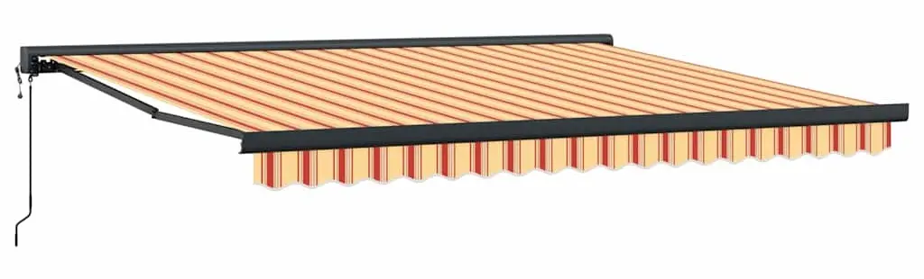 Маркиза выдвижная VidaXL 3330540 (Yellow/Orange)