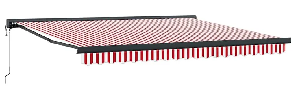 Copertina retractabila VidaXL 3330556 400x300 (Red/White)
