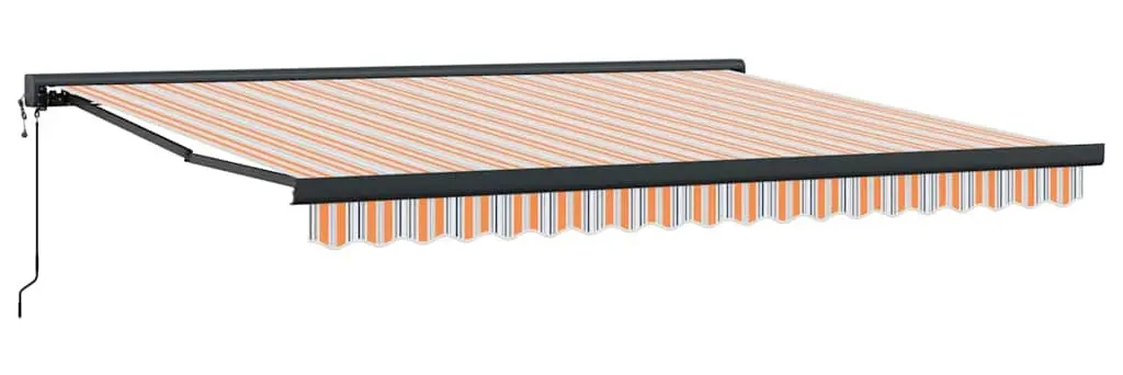 Copertina retractabila VidaXL 3330572 (Orange/Grey)