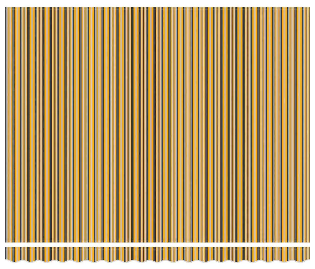 Маркиза выдвижная VidaXL 3330588 (Yellow/Grey) - 5