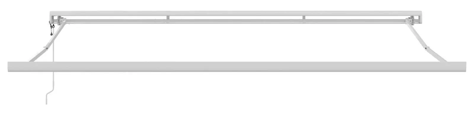 Маркиза выдвижная VidaXL 3330888 (Orange/Brown) - 3