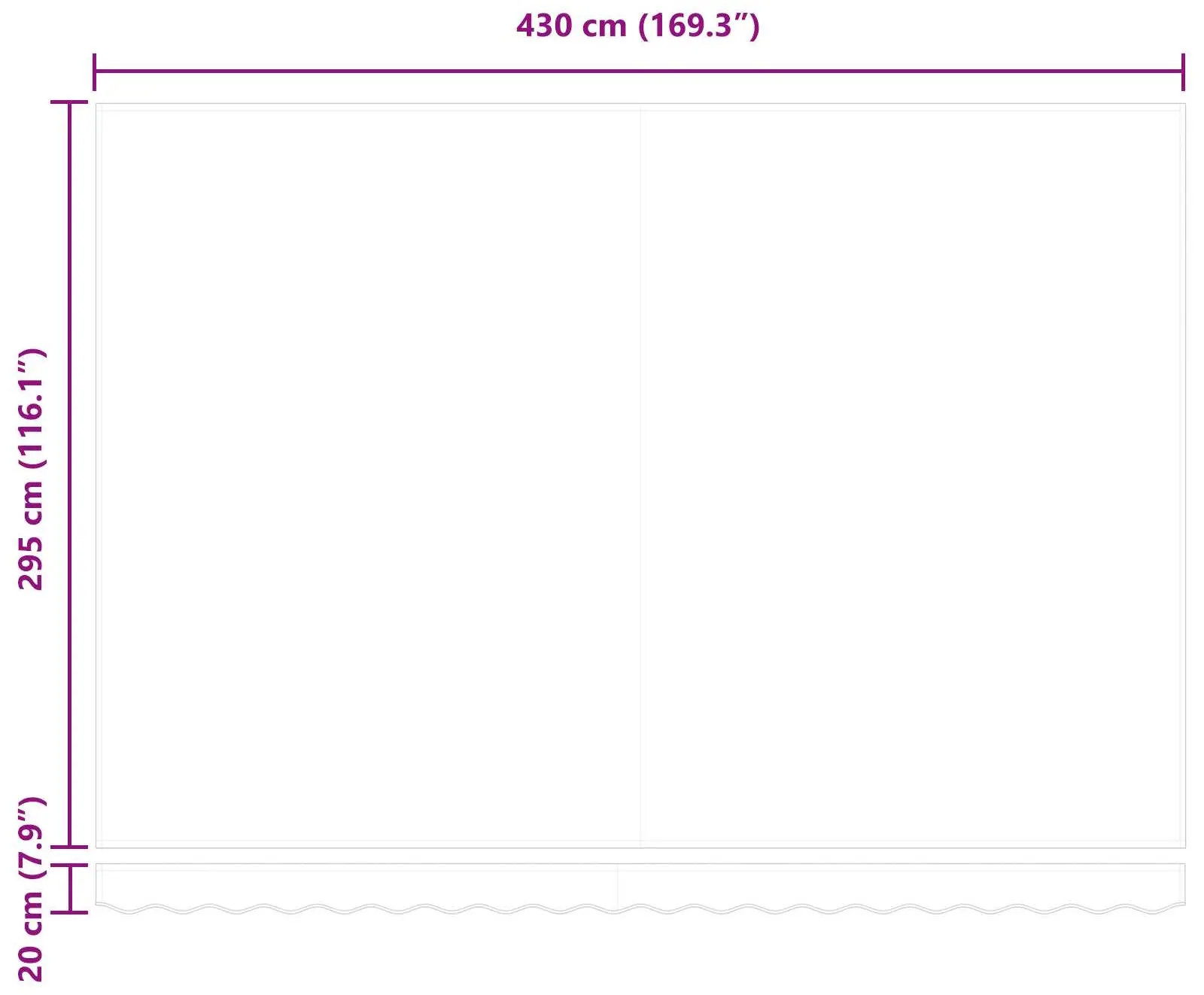 Маркиза выдвижная VidaXL 3330888 (Orange/Brown) - 7