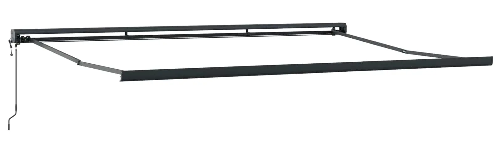 Маркиза выдвижная VidaXL 3330890 (Orange/Brown) - 2