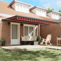 Маркиза выдвижная VidaXL 3330890 (Orange/Brown) Thumb