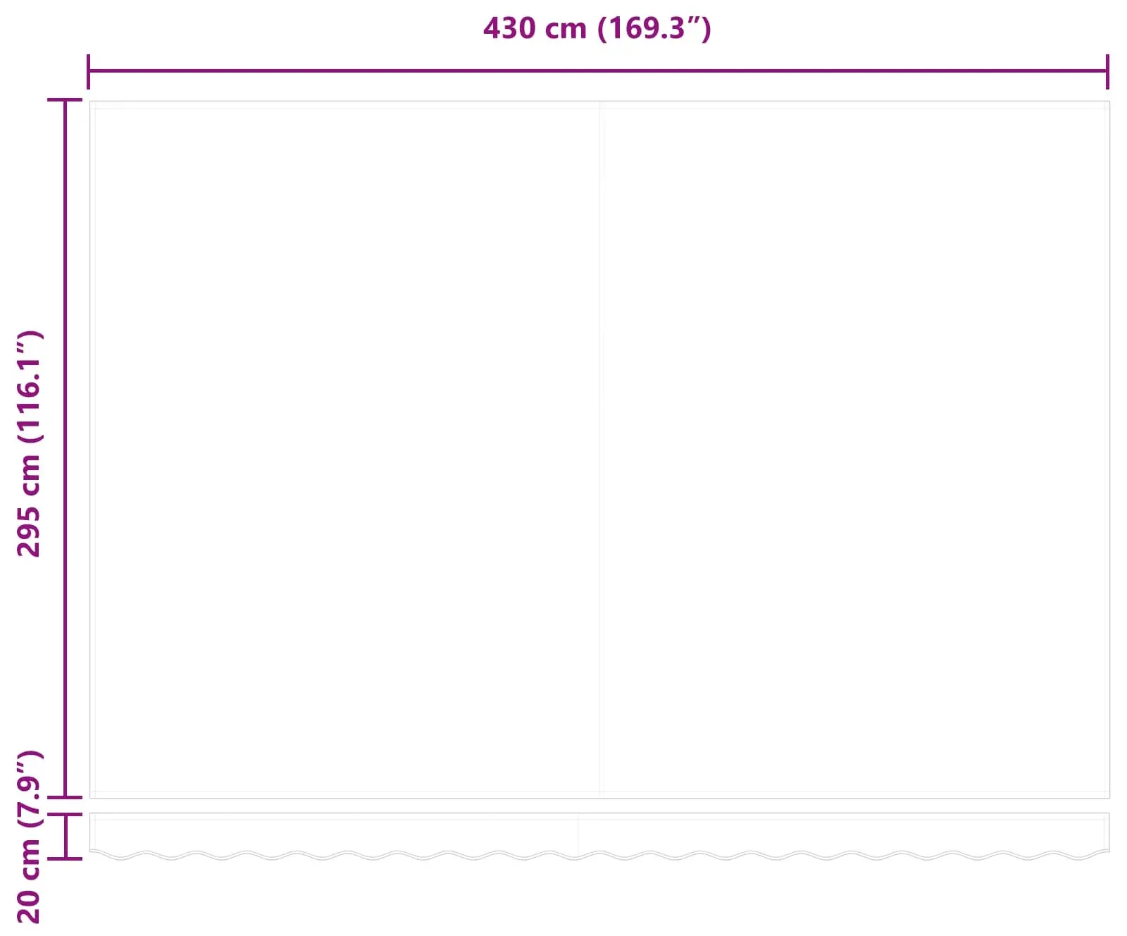 Маркиза выдвижная VidaXL 3330890 (Orange/Brown) - 9