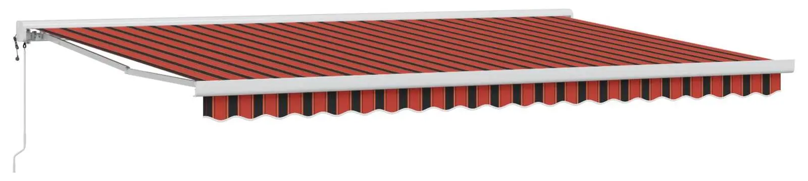 Маркиза выдвижная VidaXL 3331232 500x300 (Orange/Brown)