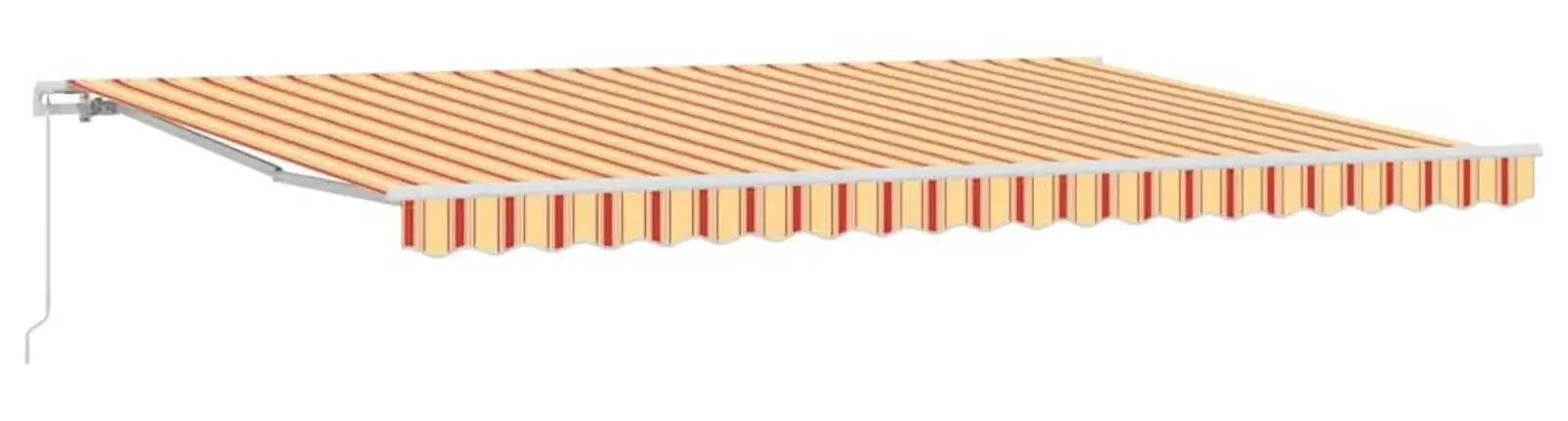 Copertina retractabila VidaXL 3331243 (Yellow/Orange)