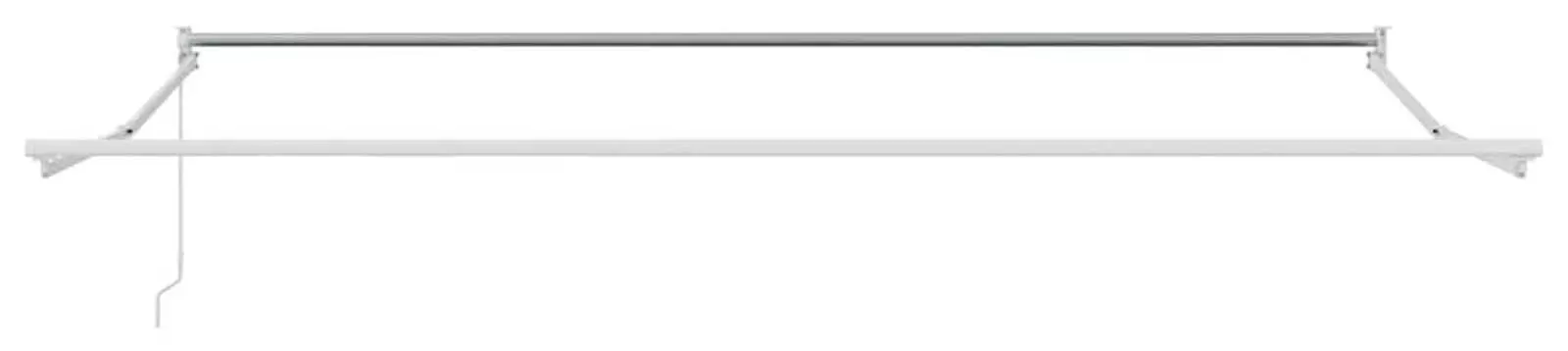 Маркиза выдвижная VidaXL 3331251 500x300 (Yellow/Orange)