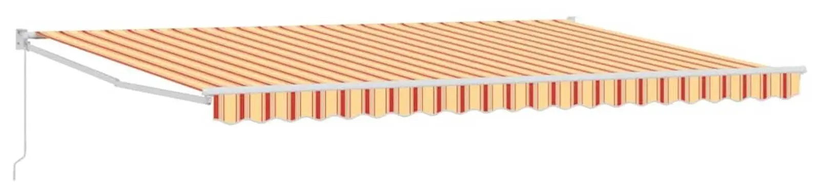 Маркиза выдвижная VidaXL 3331251 500x300 (Yellow/Orange)