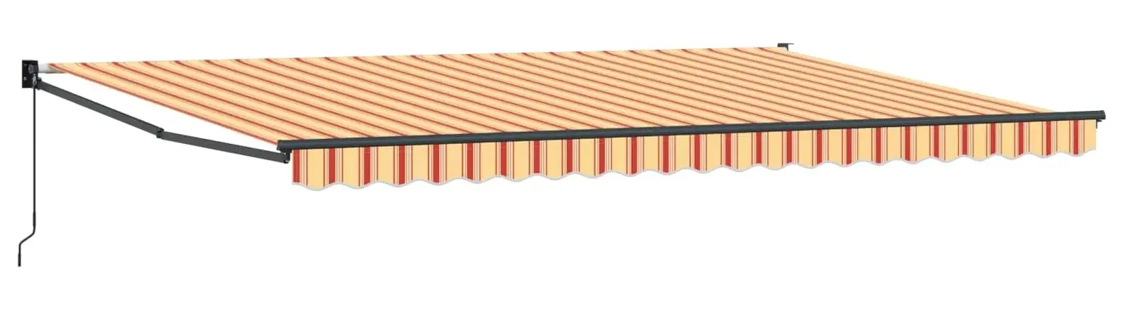 Маркиза выдвижная VidaXL 3331253 (Yellow/Orange)