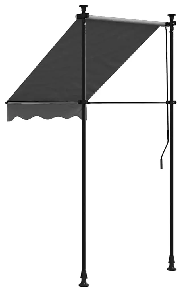 Маркиза выдвижная VidaXL 368736 100x150 (Anthracite) - 4