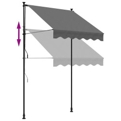Маркиза выдвижная VidaXL 368737 (Anthracite) Thumb