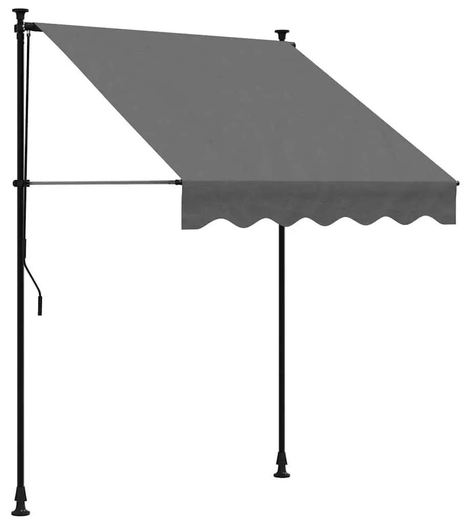 Маркиза выдвижная VidaXL 368737 (Anthracite)