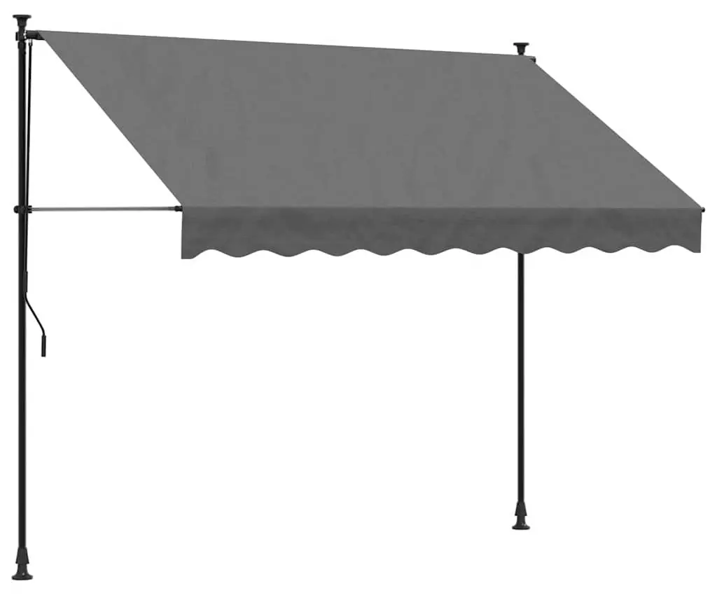 Маркиза выдвижная VidaXL 368739 (Anthracite)