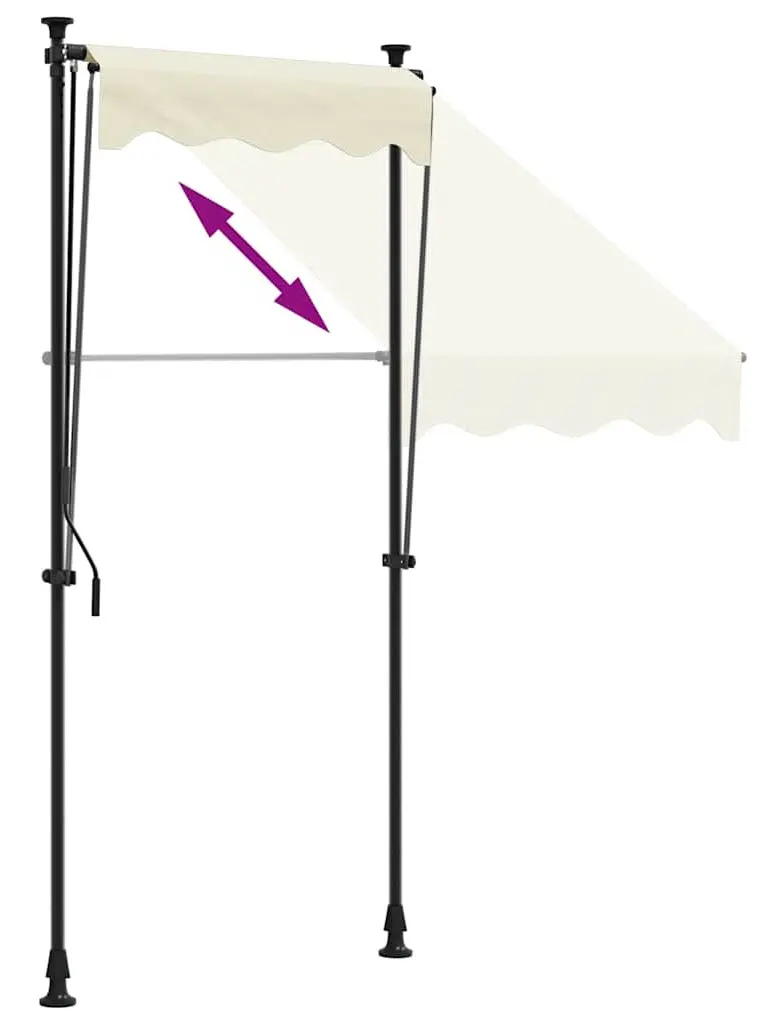 Маркиза выдвижная VidaXL 368744 (Cream) - 5