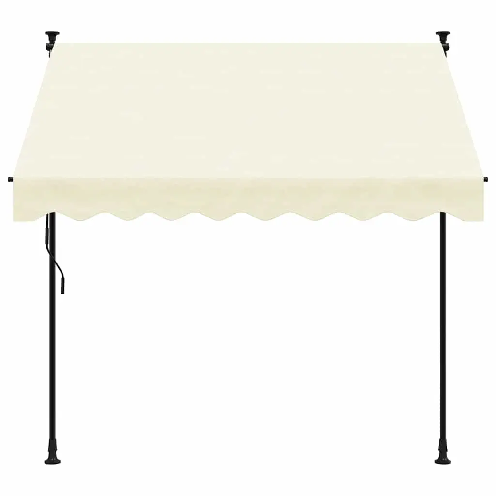 Copertina retractabila VidaXL 368745 (Cream) - 2