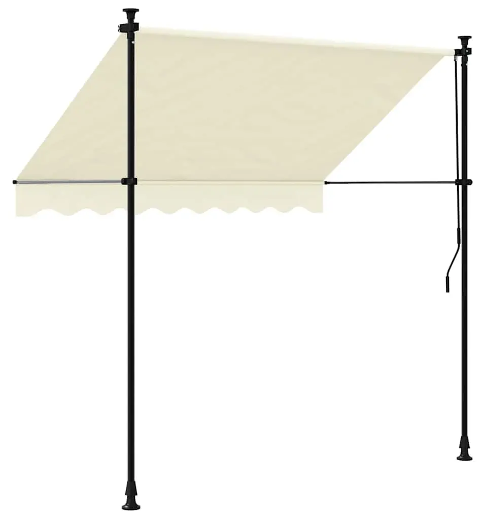 Copertina retractabila VidaXL 368745 (Cream) - 4