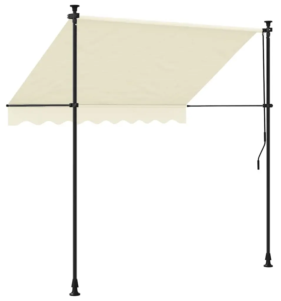 Маркиза выдвижная VidaXL 368746 (Cream) - 4