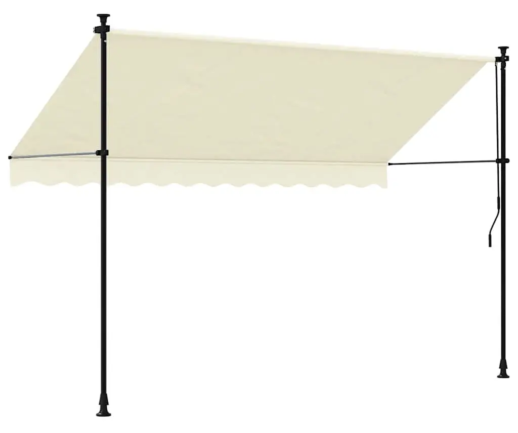 Маркиза выдвижная VidaXL 368747 300x150 (Cream) - 4