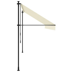 Copertina retractabila VidaXL 368749 (Cream) Thumb
