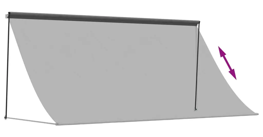 Маркиза выдвижная VidaXL 368754 (Anthracite) - 5
